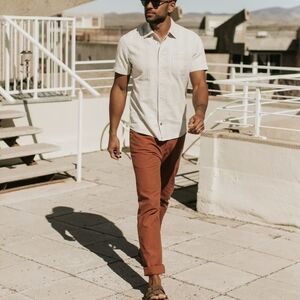 Taylor Stitch Men's Terracotta Pants Size 32x34